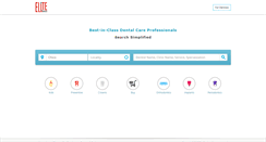 Desktop Screenshot of elite-dentist.com